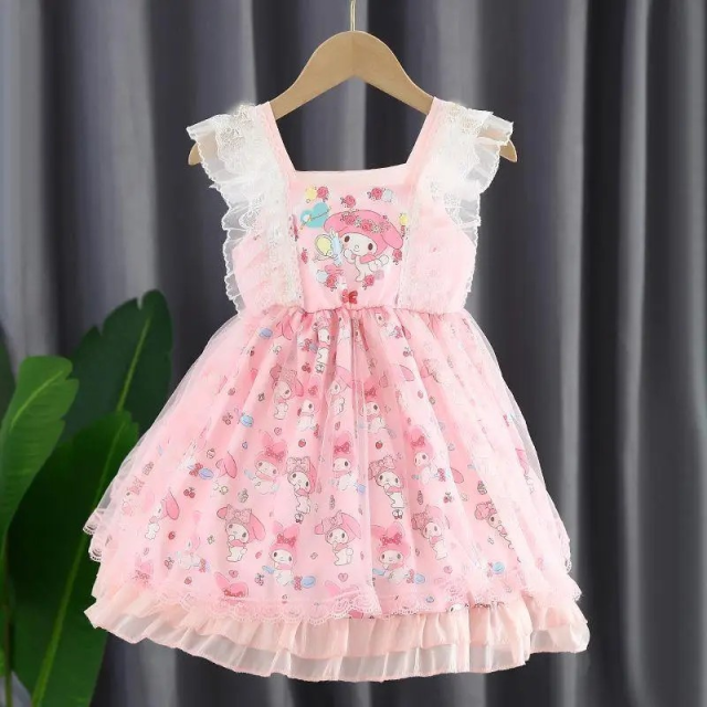 クロミちゃん マイメロディ 子供服 ワンピース サンリオ 女の子