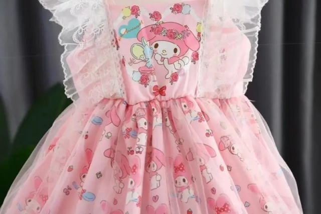 クロミちゃん マイメロディ 子供服 ワンピース サンリオ 女の子