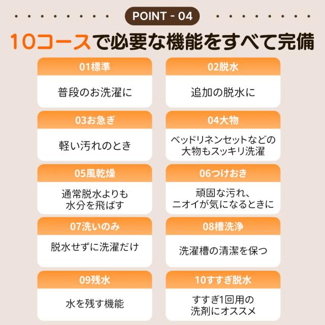 OSJ 洗濯機 一人暮らし 5.2kg 小型全自動洗濯機 小型洗濯機 縦型洗濯機 洗濯 脱水 すずき チャイルドロック 予約洗濯機能 ステンレス槽 排水ホース 部屋干し 毛布 きれい 洗濯器 コンパク 引越し 家電_5