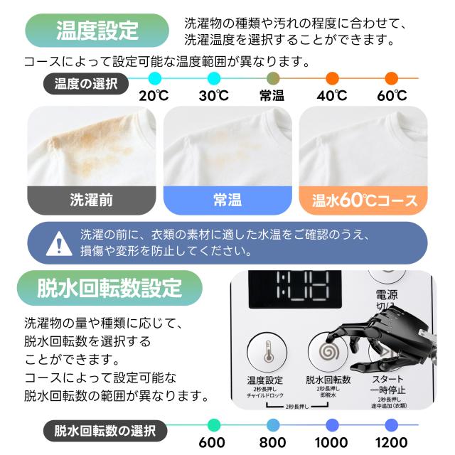 OSJ ドラム式洗濯乾燥機 家庭用 洗濯容量10kg ?燥容量6kg 自動乾燥 温度調節 温水洗浄 トリプル自動投入 除湿 高温除菌 衣類 乾燥 1人暮らし 1人用 2人用 3人用 4人用 ドラム式 布団乾燥 湿気対策 梅雨 カビ対策 花粉 洋服 やさしく乾燥 おしゃれ_11