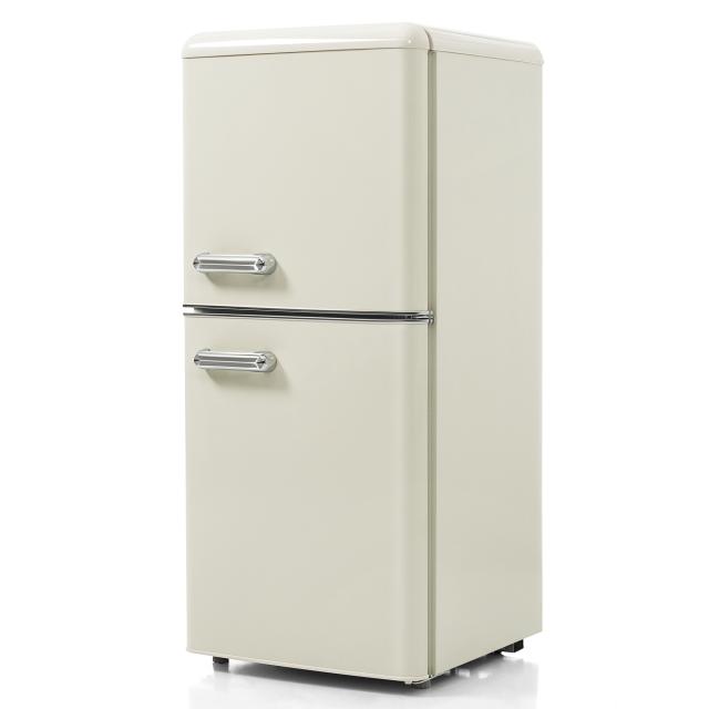 アイリスプラザ 冷蔵庫 87L PRC-B092D-M冷蔵庫 小型 2ドア 87L PRC