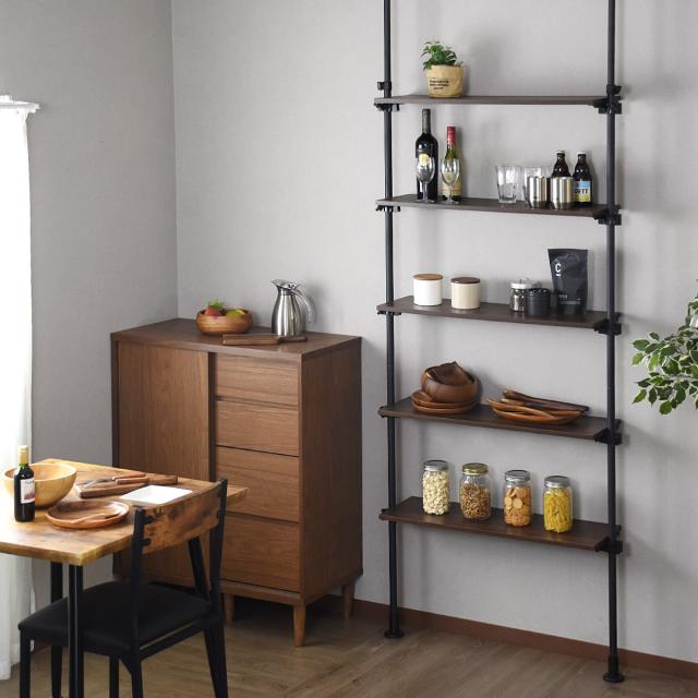 オープンラック ラック つっぱり 壁面収納 突っ張り ディスプレイ