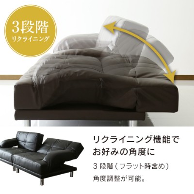 ソファーベッド 左右独立リクライニング 応接ソファ 幅178 レザーソファ 肘付 フォーマルソファ シュトルツ インテリア家具 おすすめ おしゃれ 北欧 big_ki プレゼント tmの通販は