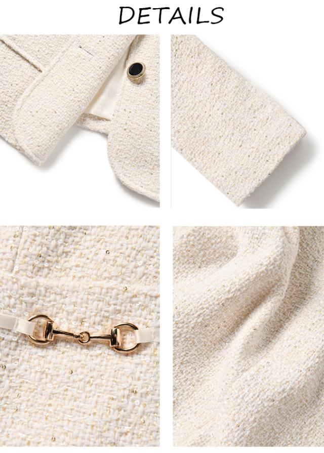 ツイードジャケット 切り替えジャケット ジャケット アウター レディース 大人ファッション 着回しジャケット 合わせ着 フォーマル ママ 母親 七五三 お宮参り ビジネス 通勤の通販は