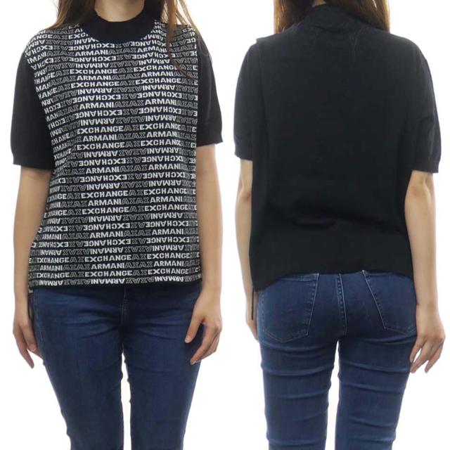 旧作お買い得セール！ ARMANI EXCHANGE A/X アルマーニエクスチェンジ セーター レディース ニット 6HYM2A YMR3Z ブラック