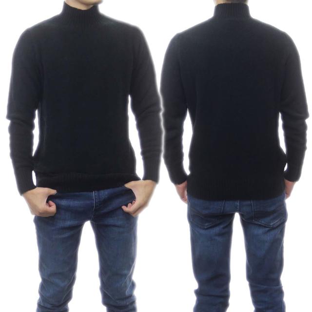 【旧作処分セール 60％OFF！】CIRCOLO1901 チルコロ1901 メンズタートルネックニット セーター CN3329 ブラックの通販は