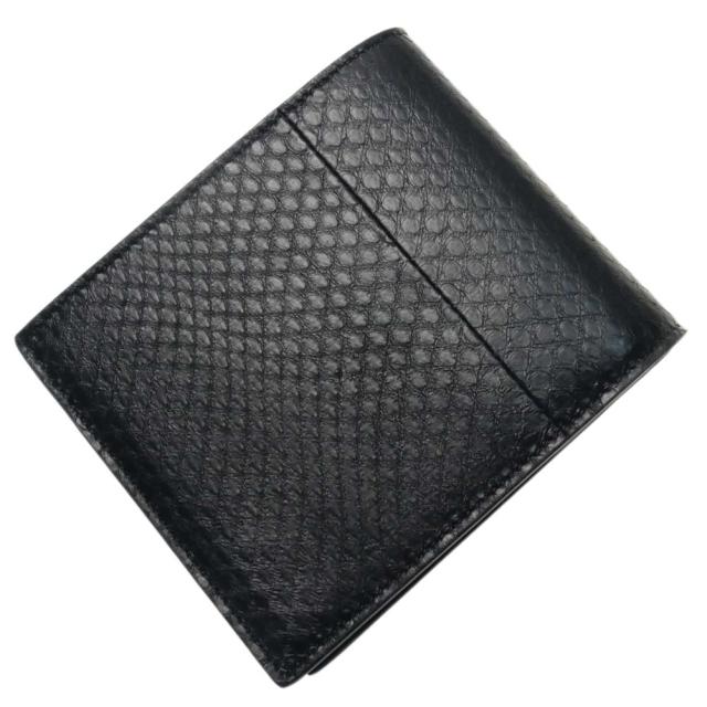 旧モデルセール！ FENDI フェンディ 財布 メンズ 二つ折り財布 7M0169 AGR0 ブラック 定番人気商品_3