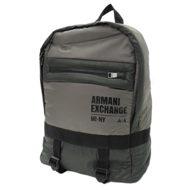 旧作処分セール！ ARMANI EXCHANGE A/X アルマーニエクスチェンジ リュック メンズ バックパック 952386 2F863 カーキ