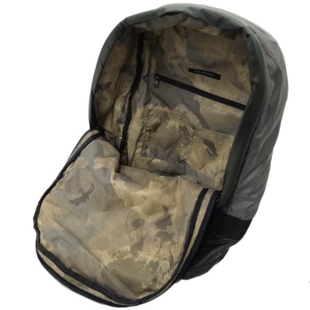 旧作処分セール！ ARMANI EXCHANGE A/X アルマーニエクスチェンジ リュック メンズ バックパック 952386 2F863 カーキ 旧作処分セール！ ARMANI EXCHANGE A/X アルマーニエクスチェンジ