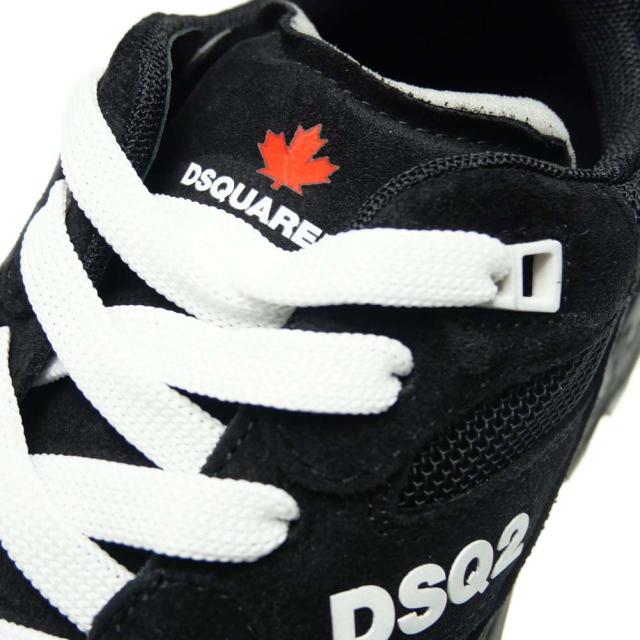 旧モデルセール！ DSQUARED2 ディースクエアード メンズ スニーカー 靴 シューズ ローカット SNM0229 09705494 / FREE ブラック_3