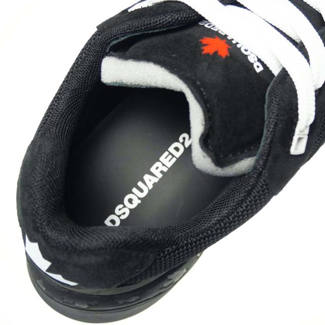 旧モデルセール！ DSQUARED2 ディースクエアード メンズ スニーカー 靴 シューズ ローカット SNM0229 09705494 / FREE ブラック_6