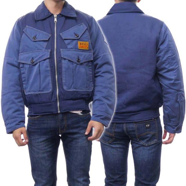 旧作お買い得セール！ DIESEL ディーゼル ブルゾン メンズ A06119 0DGAK / W-MANFRED ブルー
