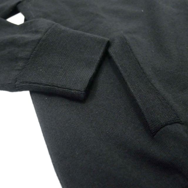旧作お買い得セール！ HYDROGEN ハイドロゲン スウェット メンズ ジップアップ GCW012 / KNITWEAR WINDSTOPPER ブラック 旧作お買い得セール！ HYDROGEN ハイドロゲン スウェット メンズ