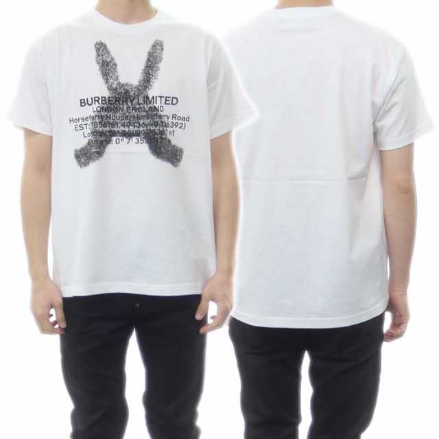 【旧作処分セール 55％OFF！】BURBERRY バーバリー メンズクルーネックTシャツ CALVIN / 8046565_1 ホワイトの通販は