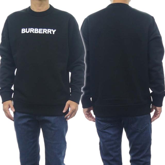 【セール 50％OFF！】BURBERRY バーバリー メンズトレーナー 8055312 1 / BURLOW ブラックの通販は