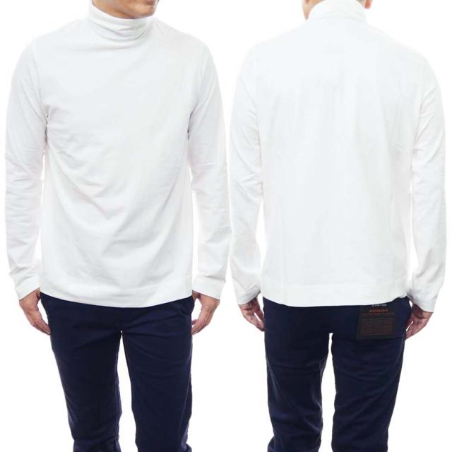 旧作お買い得セール！ CIRCOLO1901 チルコロ1901 Tシャツ メンズ 長袖 タートルネック ロンT CN4032 ホワイト