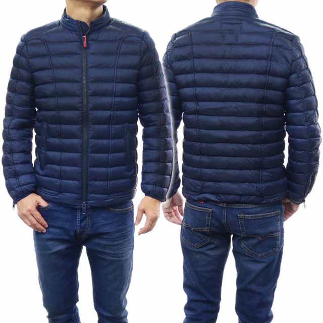 【旧作処分セール 55％OFF！】DIESEL ディーゼル メンズ中綿ブルゾン A10596 0BHAZ / W-HAWKYL ネイビーの通販は 21,780円