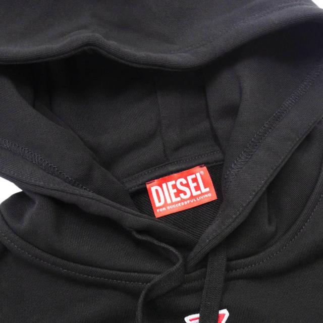 旧作お買い得セール！ DIESEL ディーゼル パーカー レディース プルオーバー コットン 綿100％ A05333 0GEAD / S-GINN-HOOD-D ホワイト 旧作お買い得セール！ DIESEL ディーゼル パーカー レディース プル