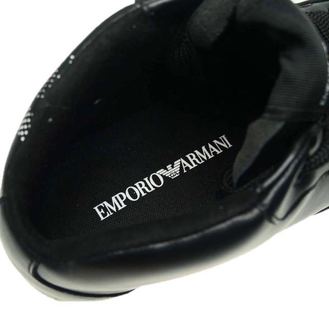 SALE！！ EMPORIO ARMANI ハイカットスニーカー セール 50％OFF！EMPORIO ARMANI エンポリオアルマーニ メンズ