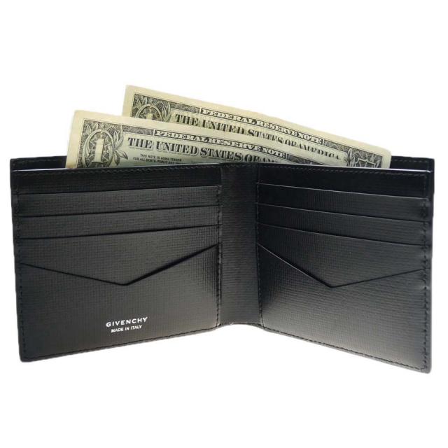 【ジバンシー】Givenchy ブラック 二つ折り財布 薄型メンズコンパクト財布 楽天市場】ジバンシー 財布 レディース GIVENCHY 二つ折り財布
