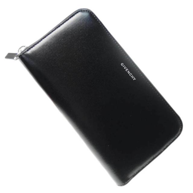 旧作お買い得セール！ GIVENCHY ジバンシィ 財布 メンズ ラウンドファスナー長財布（小銭入れ付き） BK6097K1T4 ブラック
