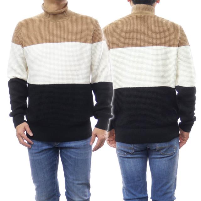 旧作お買い得セール！ HUGO BOSS ヒューゴボス セーター メンズ クルーネックニット 50500656 10252867 / Maurelio マルチカラー