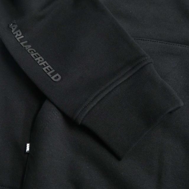 旧モデルセール！ KARL LAGERFELD カール ラガーフェルド パーカー メンズ プルオーバー 705031 534910 ブラック_4