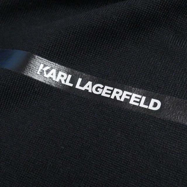 旧モデルセール！ KARL LAGERFELD カール ラガーフェルド セーター メンズ タートルネック ニット 655021 534399 ブラック_3