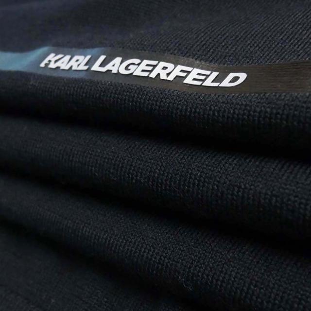 旧モデルセール！ KARL LAGERFELD カール ラガーフェルド セーター メンズ タートルネック ニット 655021 534399 ブラック_5