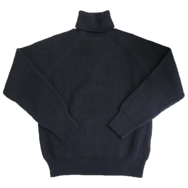 旧モデルセール！ LARDINI ラルディーニ セーター メンズ タートルネック ITLMML321 IT61065 ブラック_1