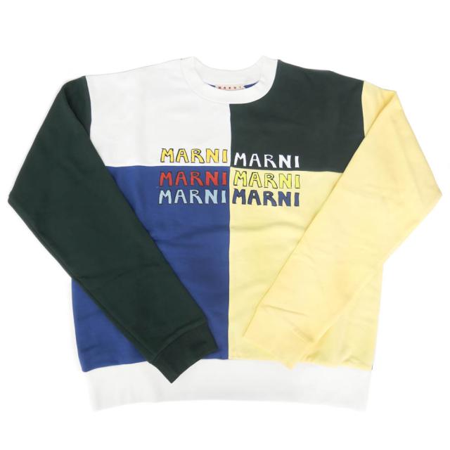 旧作お買い得セール！ MARNI マルニ トレーナー メンズ コットン 綿100％ FUMU0074QP USCV48 マルチ 旧作お買い得セール！ MARNI マルニ トレーナー メンズ コットン 綿100