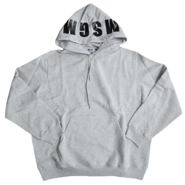 旧作お買い得セール！ MSGM エムエスジーエム パーカー メンズ 裏起毛