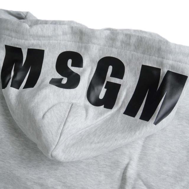 旧作お買い得セール！ MSGM エムエスジーエム パーカー メンズ 裏起毛