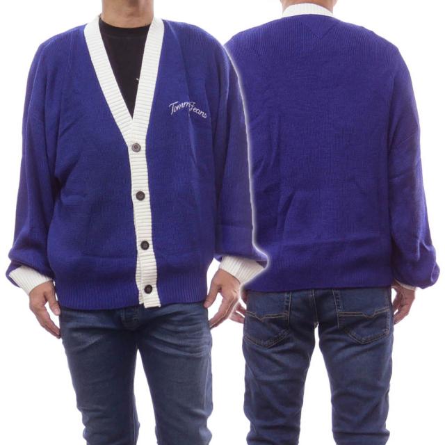 旧作お買い得セール！  JEANS トミージーンズ トミーヒルフィガー カーディガン メンズ 16788 ブルー