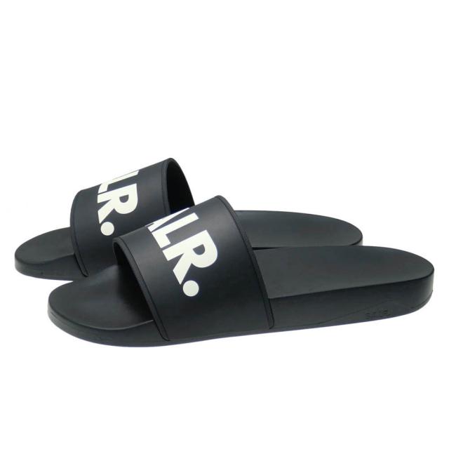 【旧作処分セール 55％OFF！】BALR. ボーラー メンズシャワーサンダル B6720.1001 / CLASSIC BRAND SLIDE ブラックの通販は 8,380円