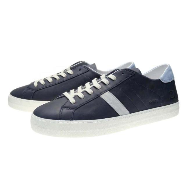 旧作お買い得セール！ D.A.T.E. デイト メンズ スニーカー 靴 シューズ ローカット M381-HL-VC / HILL LOW VIN TAGE CALF ブルー