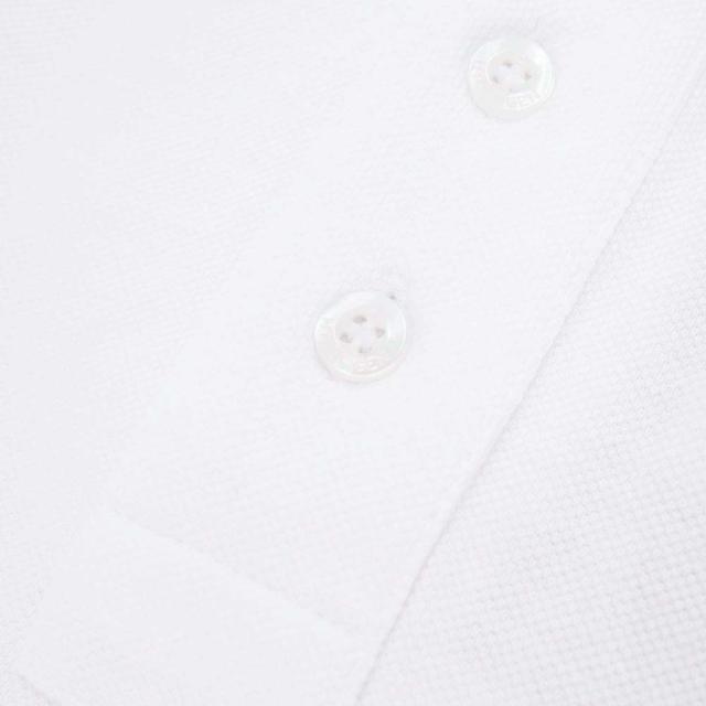 旧モデルセール！ HYDROGEN ハイドロゲン ポロシャツ 半袖 メンズ 鹿の子 280604 / LOGO BASIC POLO ホワイト_4