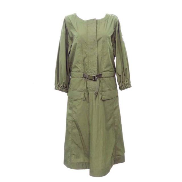 旧モデルセール！ MONCLER モンクレール ワンピース レディース ドレス 2G00015 596OT / DRESS オリーブグリーン_1