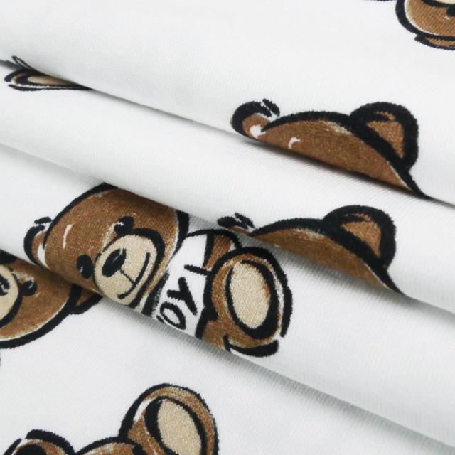 旧モデルセール！ MOSCHINO UNDERWEAR モスキーノアンダーウェア Tシャツ レディース トップス 半袖 クルーネック V6A0704 4417 ホワイト_5