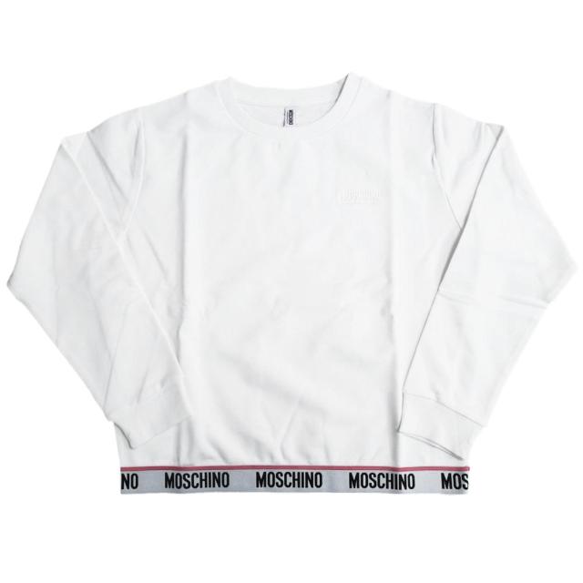 旧モデルセール！ MOSCHINO UNDERWEAR モスキーノアンダーウェア トレーナー レディース トップス V6A1785 4409 ホワイト_1