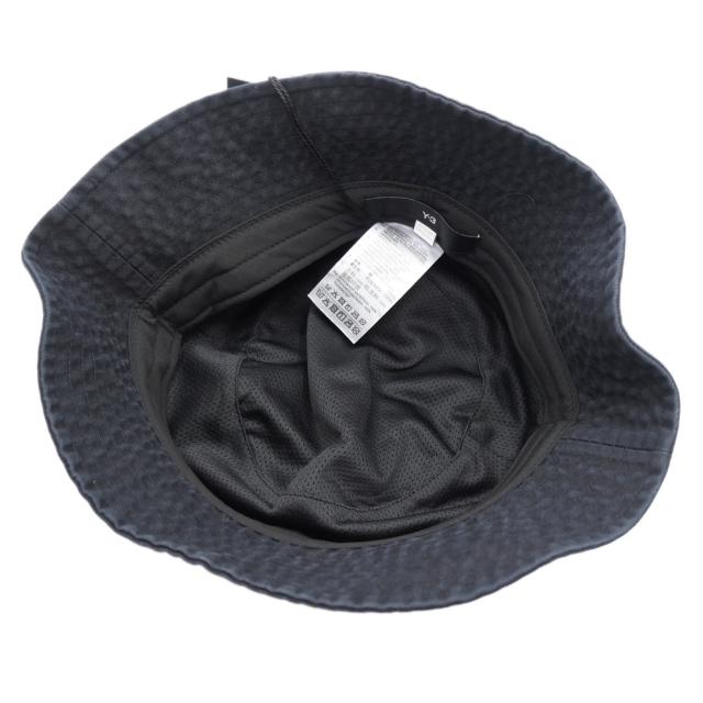 旧モデルセール！ Y-3 ワイスリー バケットハット メンズ レディース ユニセックス コットン 綿100％ IX7000 / Y-3 BUCKET HAT ブラック_5