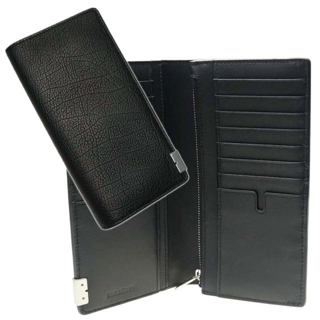 旧作お買い得セール！ BURBERRY バーバリー 財布 メンズ 二つ折り財布（小銭入れ付き） 8082157 1 / MS CAVENDISH LGL ブラック 定番人気商品
