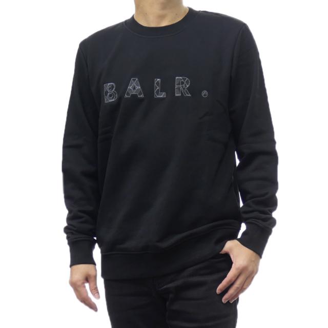【タカ】BALR. ボーラー ロゴ スウェット トレーナー グレー balr.ボーラーロゴデザイントレーナースウェット灰色Mサイズ