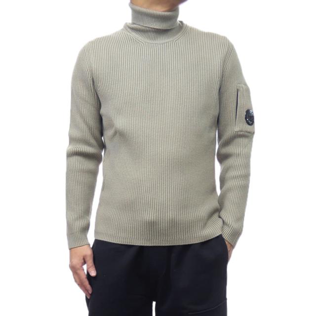 【セール 55％OFF！】C.P. COMPANY シーピーカンパニー メンズタートルネックニット/セーター 17CMKN184A 006608A カーキの通販は