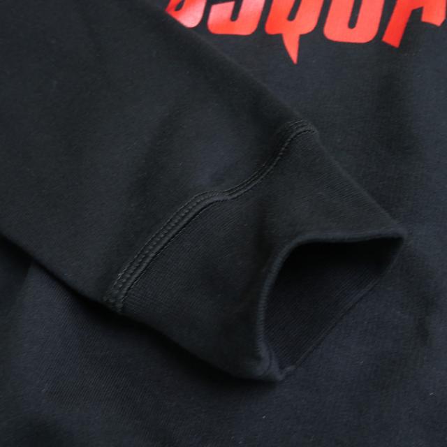 旧モデルセール！ DSQUARED2 ディースクエアード パーカー メンズ プルオーバー コットン 綿100％ S74GU0815 S25516 / Cool Fit Hoodie ブラック_4