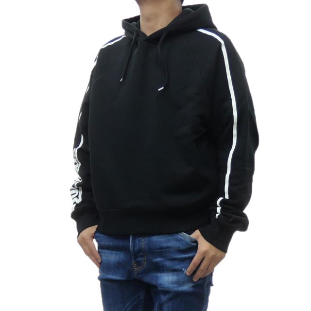 旧作お買い得セール！ DSQUARED2 ディースクエアード パーカー メンズ プルオーバー コットン 綿100％ S71GU0713 S25516 / Cipro Raglan Fit Hoodie ブラック