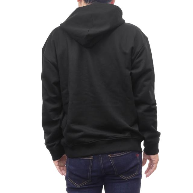 旧モデルセール！ DIESEL ディーゼル パーカー メンズ プルオーバー コットン 綿100％ A14909 0GEAD / S-BOXT-HOOD ブラック_3