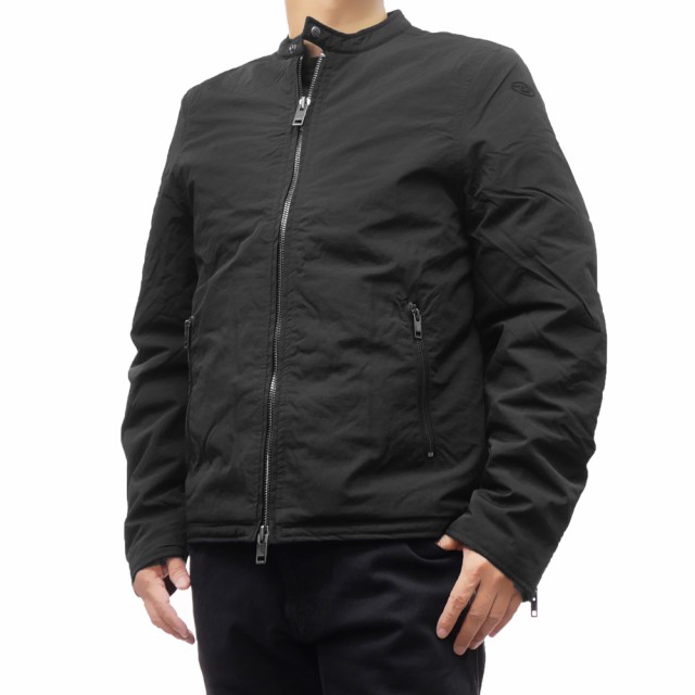 【セール 55％OFF！】DIESEL ディーゼル メンズブルゾン A14418 0CBCQ / J-CARVER-PADD ブラックの通販は 16,863円