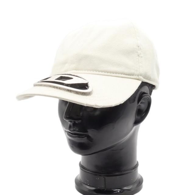 DIESEL ディーゼル メンズ レディース キャップ オフホワイト DIESEL 【SALE】ディーゼル キャップ メンズ ベースボール