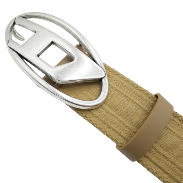 旧モデルセール！ DIESEL ディーゼル ベルト メンズ レディース ユニセックス コットン 綿100％ X10022 P6708 / B-1DR TAPE ライトブラウン_4